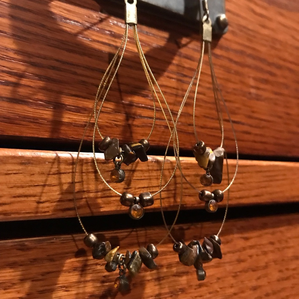 Semi - Precious Gemstone Earrings